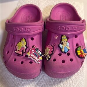 CROCS Pink Slippers with Ventilation and Pivoting Strap